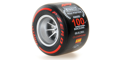 PMA110210444 – 1:18 Mercedes-AMG PETRONAS F1 W12E Hamilton (100th Pole) Spanish GP 2021 - Image 2
