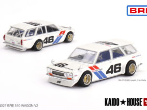 KHMG027 - Mini GT (Kaido★House) - 1:64 Datsun KAIDO 510 Wagon BRE V2 (7cm Long)