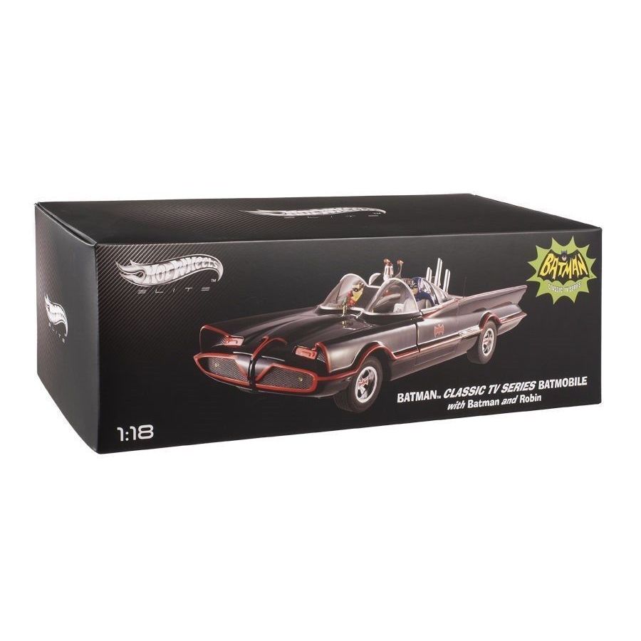 HOTBCJ95 – 1:18 BATMAN - Classic TV Series Batmobile with Batman and Robin (Elite Edition) - Image 2
