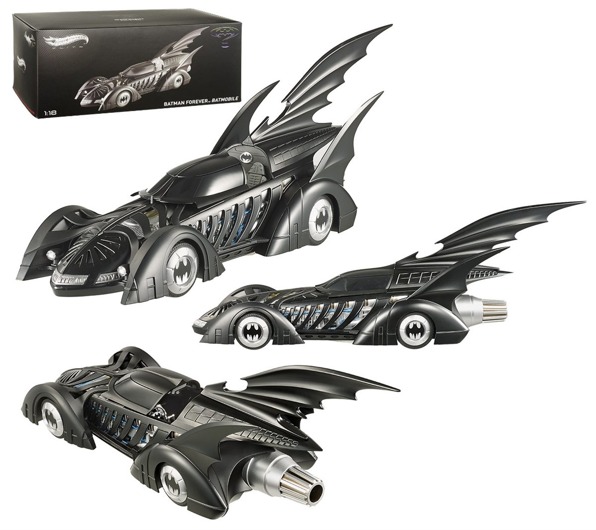 HOTBCJ98 – 1:18 BATMAN FOREVER - BATMOBILE 1995 (Elite Edition) - Model ...