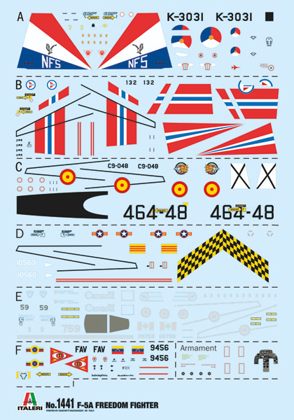 Ita1441 - 1:72 F-5A Freedom Fighter - Image 3