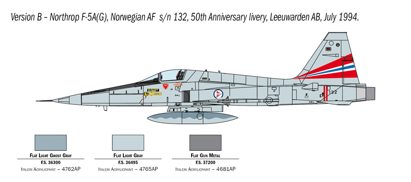 Ita1441 - 1:72 F-5A Freedom Fighter - Image 5