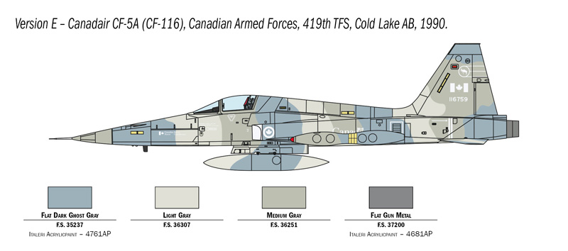 Ita1441 - 1:72 F-5A Freedom Fighter - Image 8