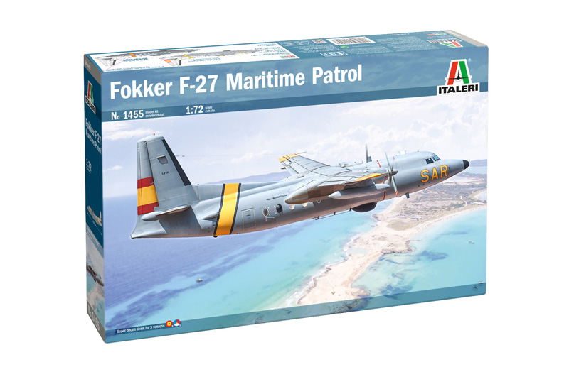 Ita1455 - 1:72 Fokker F-27 Maritime Patrol - Image 2