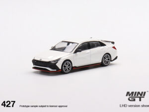 MGT00427-L - 1:64 Hyundai Elantra N Ceramic White