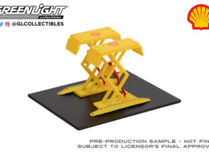 GL16160C - 1:64 Auto Body Shop - Double Scissor Lifts - Shell Oil