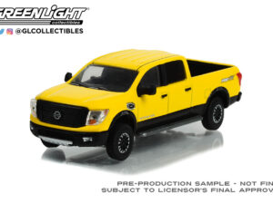GL35250E - 1:64 2018 Nissan Titan XD-4X - Solar Flare with Black Trim