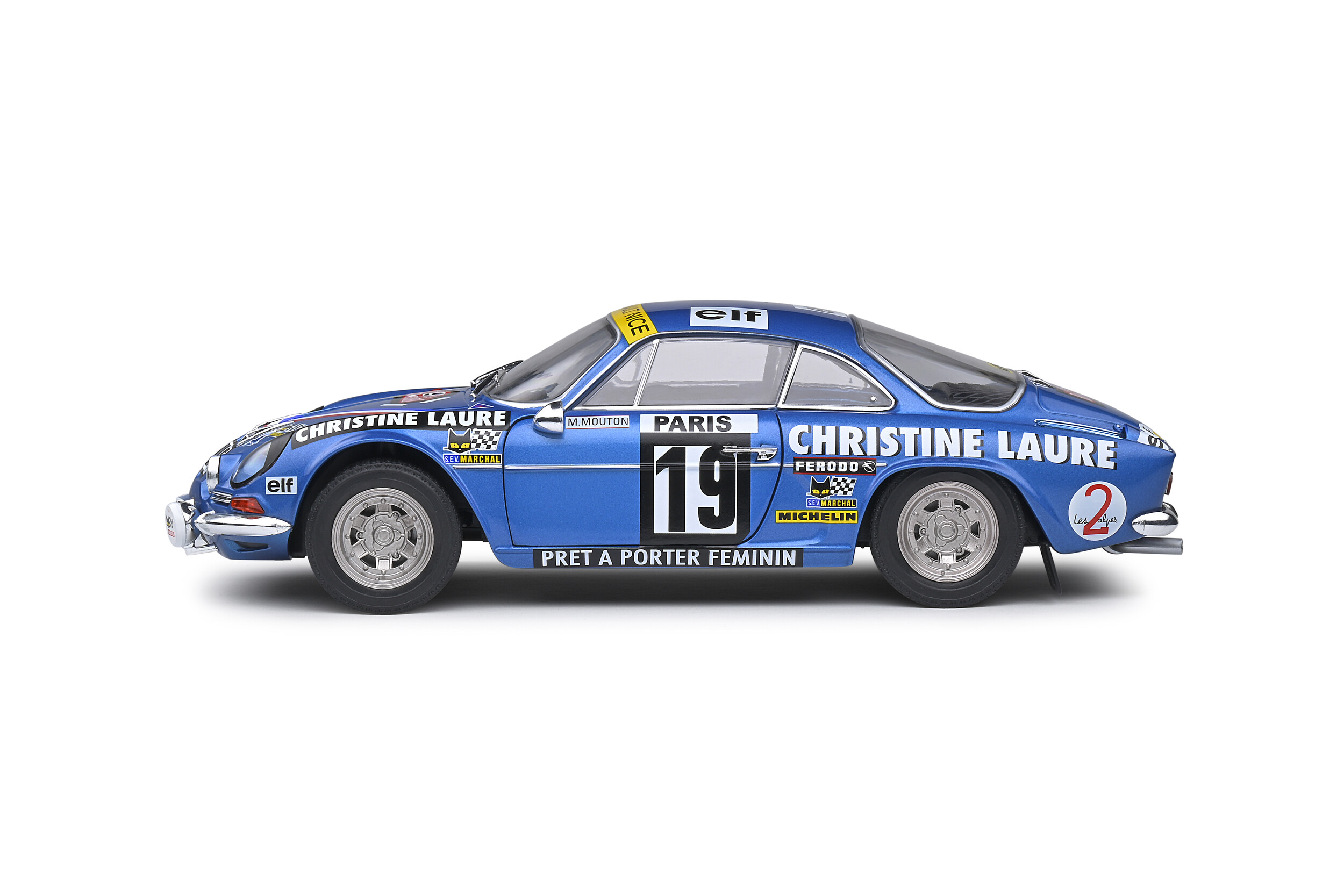 S1804204 – 1:18 Alpine A110 1600S – Rallye Monte Carlo - 1976