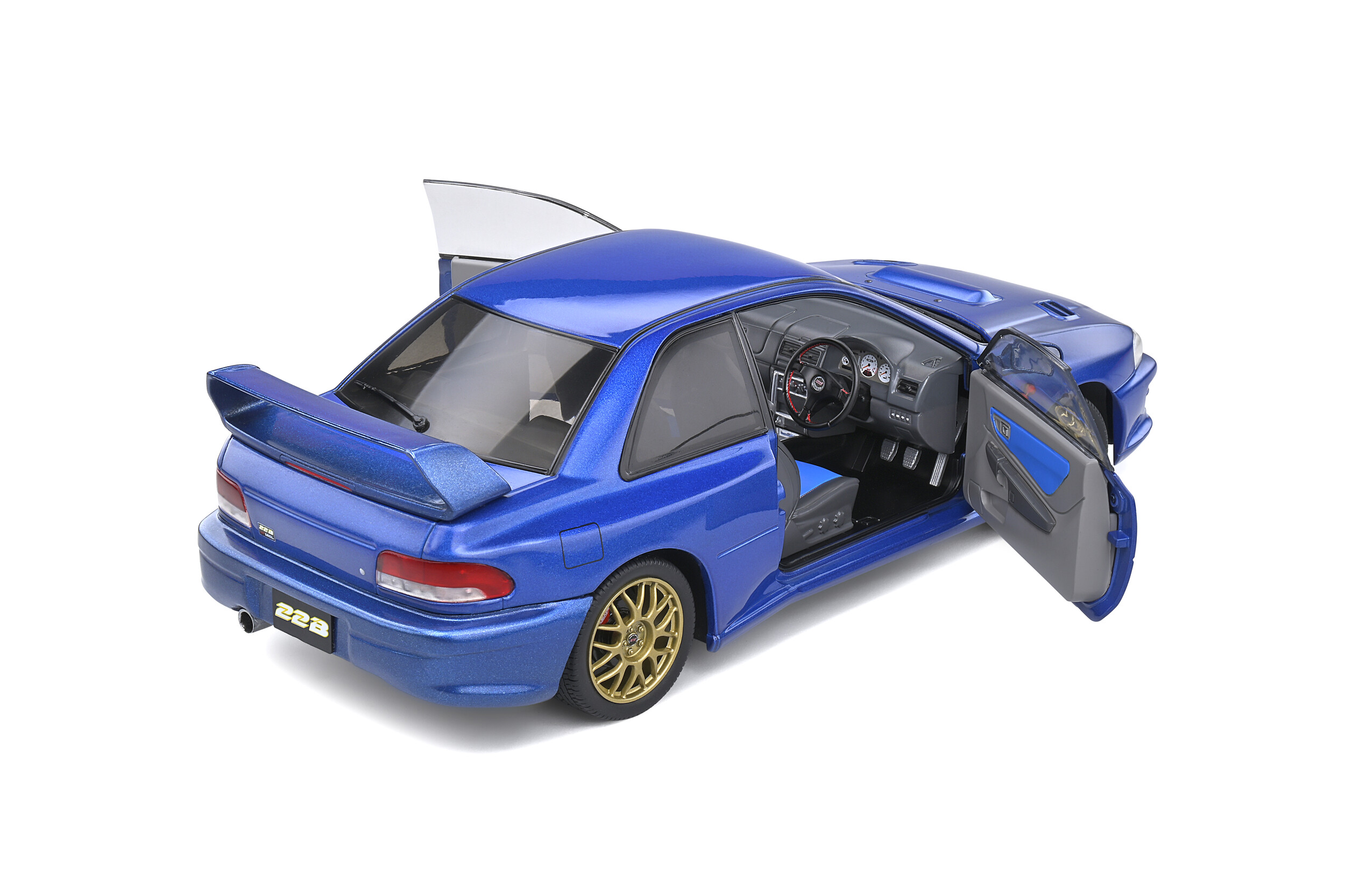 S1807401 – 1:18 Subaru Impreza 22B - 1998 - Sonic Blue - Image 8