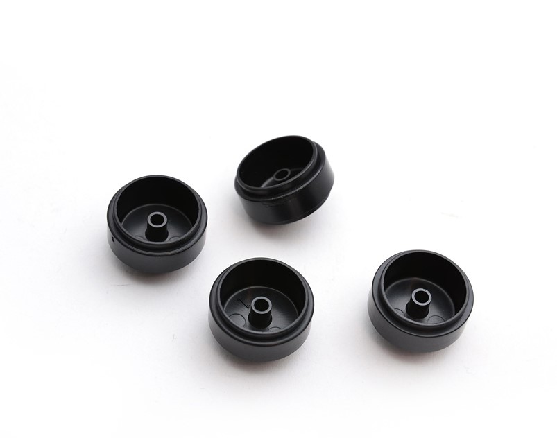 SI-W17308225P - Plastic Wheels Ø17.3 x 8.2 x 2.5mm, black, light wheels 0.70g (4) - Image 2