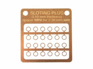 SP062011 - Sloting Plus - Spacer 0.10 mm MINI for axle 2.38 x 3.4mm (3/32´´) (24)