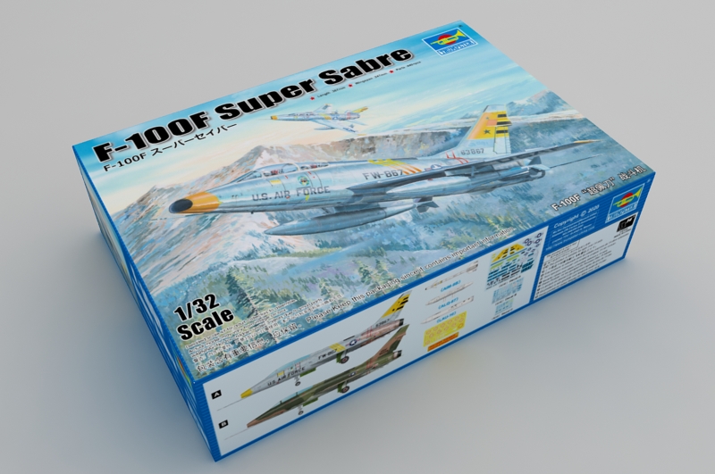 TRU02246 - 1:32 F-100F Super Sabre - Image 2