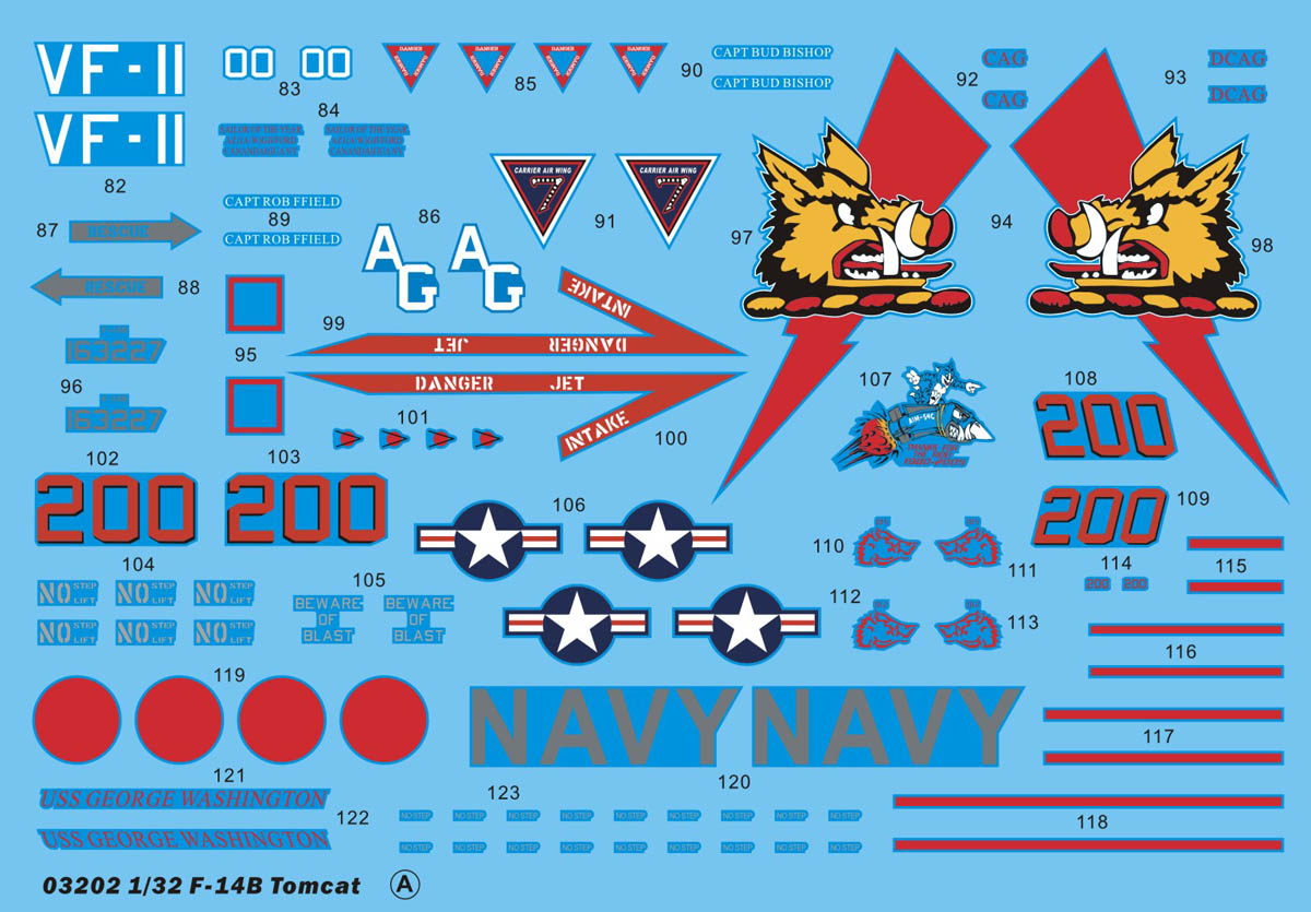 TRU03202 - 1:32 F-14B - Tomcat (Bomb-Cat) - Image 2