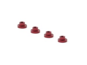 SC-8126F - Suspension Mounts 1.5mm - Aluminum - Burgundy