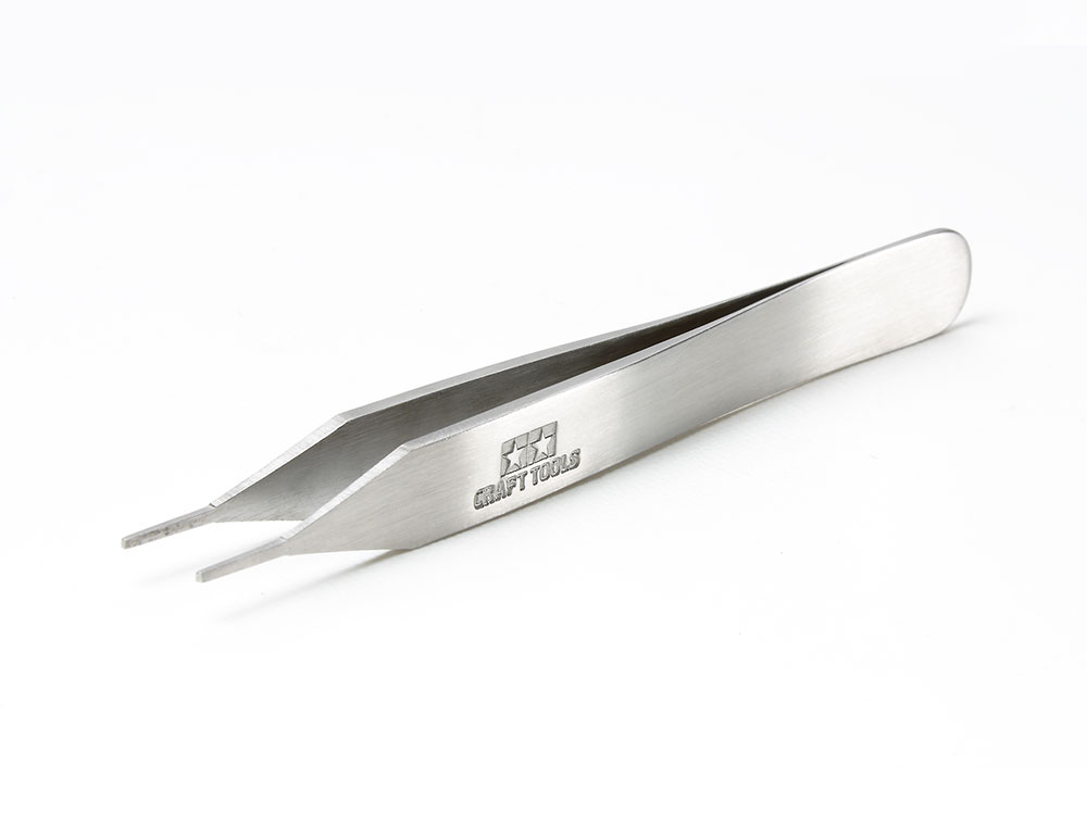 Tam74117 - Tamiya Bending Tweezers (For Photo-Etched Parts)