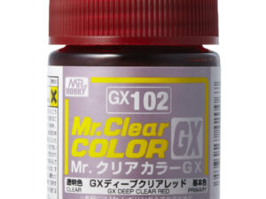 MR-GX102 - Mr.Clear Color GX102 Deep Clear Red (18ml)