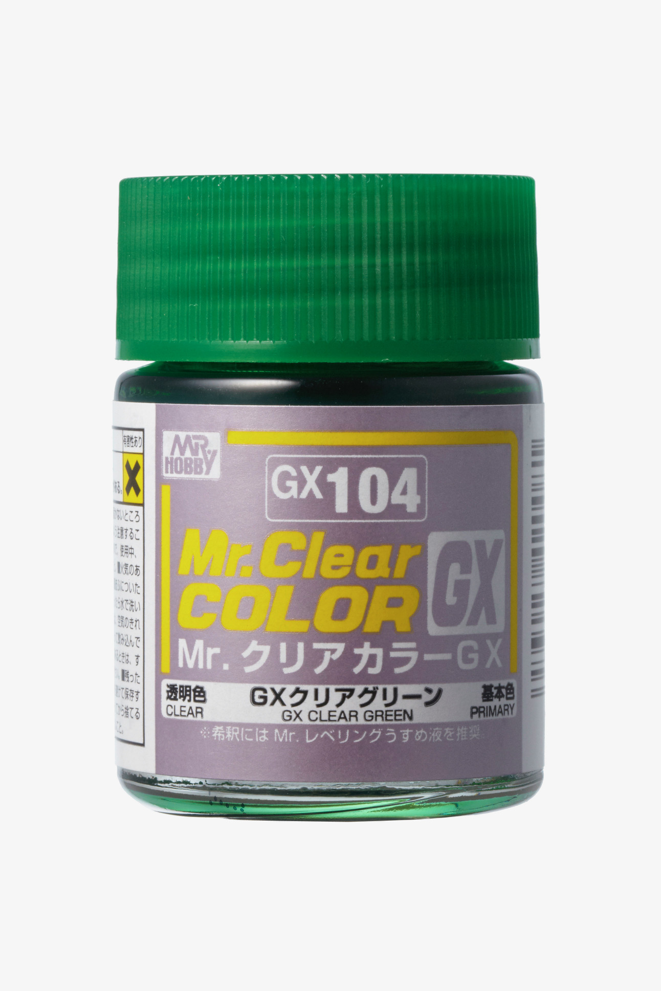 MR-GX104 - Mr.Clear Color GX104 Clear Green (18ml)