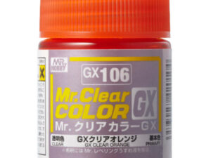 MR-GX106 - Mr.Clear Color GX106 Clear Orange (18ml)