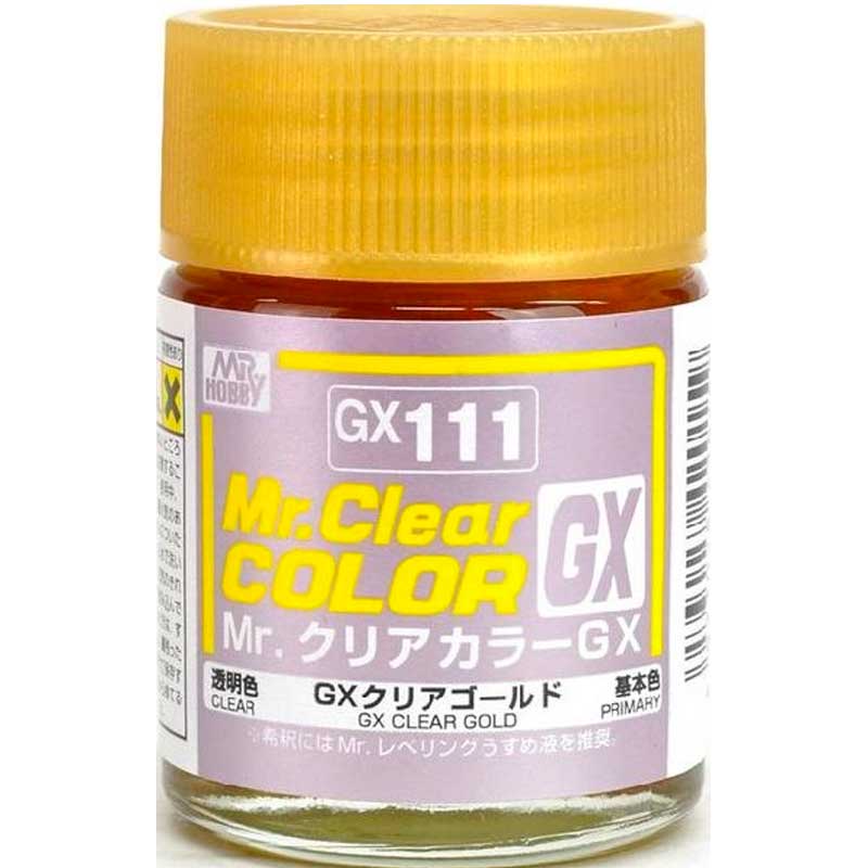 MR-GX111 - Mr.Clear Color GX111 Clear Gold (18ml)