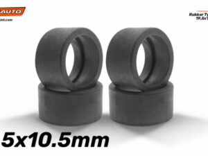 SC-4761AS20 - Rubber Tyres - A-S20 (Shore 20) 19.5 x 10.5mm - Racing Slick