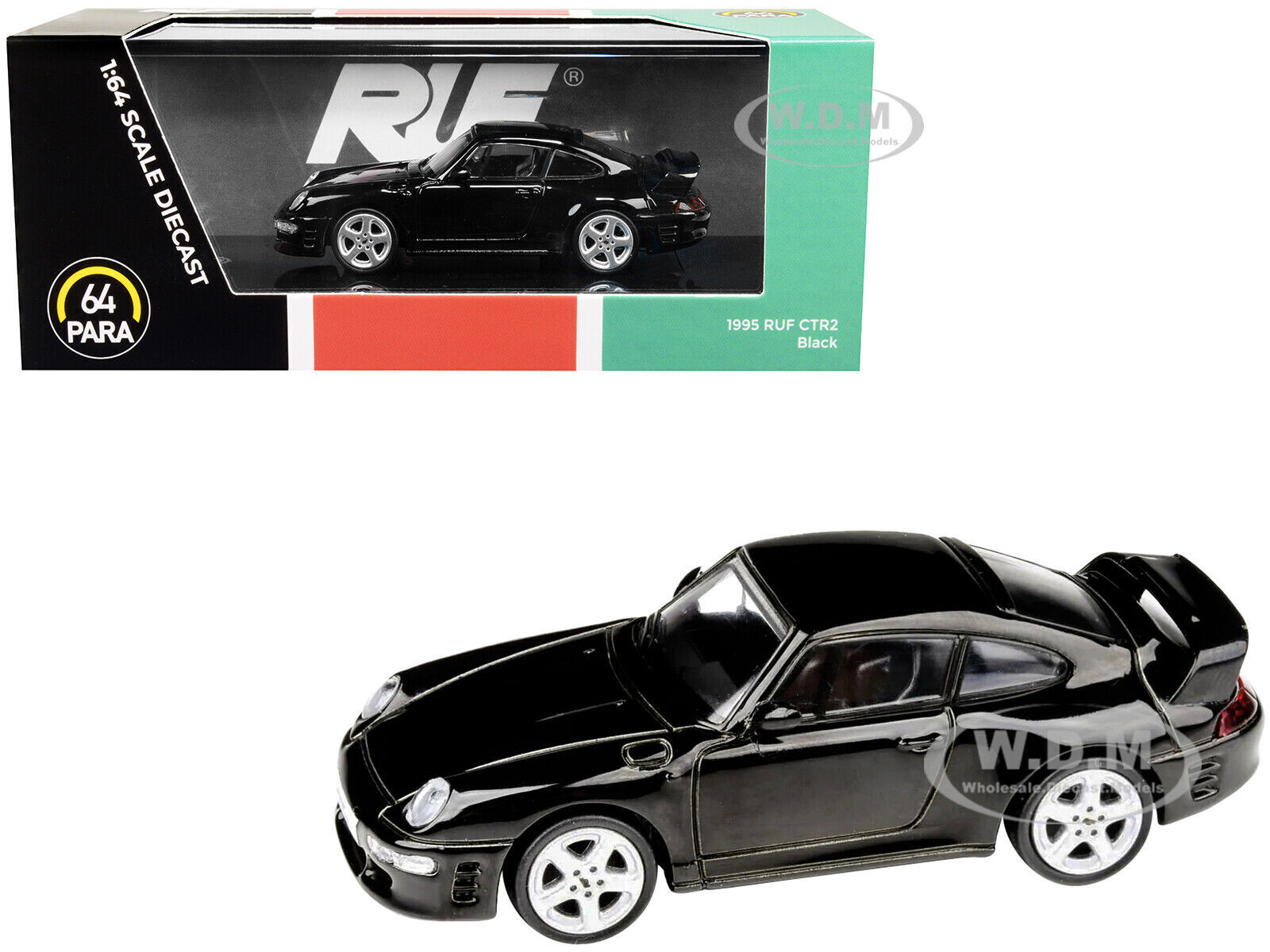 PA-55373 - 1:64 Porsche RUF CTR2 - Black - Image 3