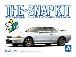 AOS06354 - 1:32 Nissan Skyline R32 GT-R Crystal White