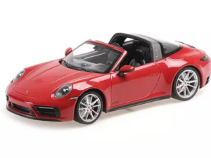 PMA155061062 – 1:18 Porsche 911 (992) Targa 4 GTS 2021 Red