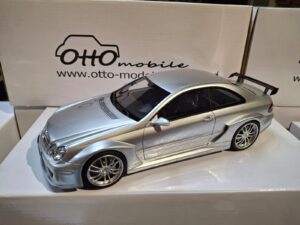 OT895 - Otto-Mobile 1:18 2004 Mercedes Benz C209 Coupe CLK DTM Silver (26cm Long Sealed Resin Model)