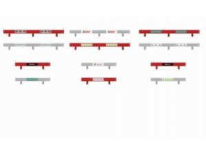 SCA-C8191 – Crash Barriers With Stickers