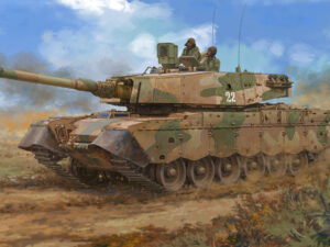 HOB83897 - Hobby Boss 1:35 South African Olifant MK1B MBT (Plastic Model Building Kit – 27cm Long)