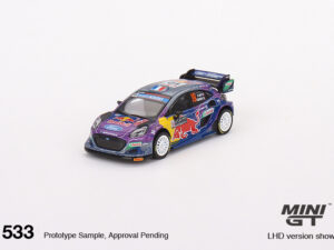 MGT00533-L - 1:64 Ford Puma Rally #19 M-Sport WRT 2022 Rally Monte Carlo Winner