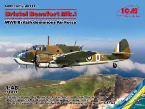 ICM48312 - 1:48 Bristol Beaufort Mk.I
