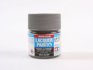 Tam82172 - Tamiya Lacquer Paint - LP-72 Mica Silver (10ml)