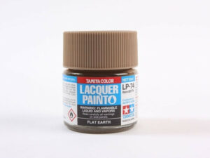 Tam82174 - Tamiya Lacquer Paint - LP-74 Flat Earth (10ml)