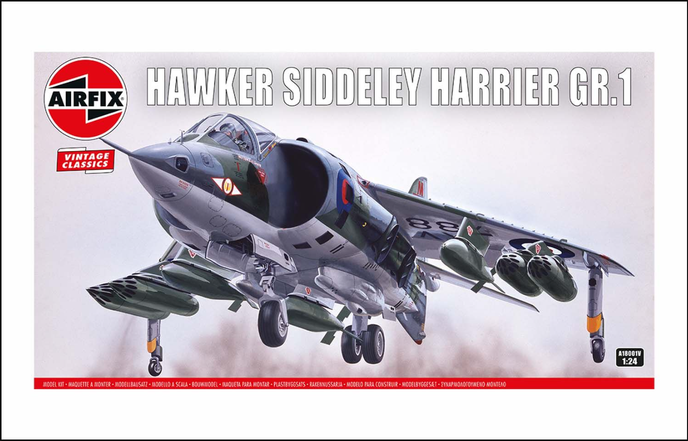 Air-A18001V - 1:24 Hawker Siddeley Harrier GR.1