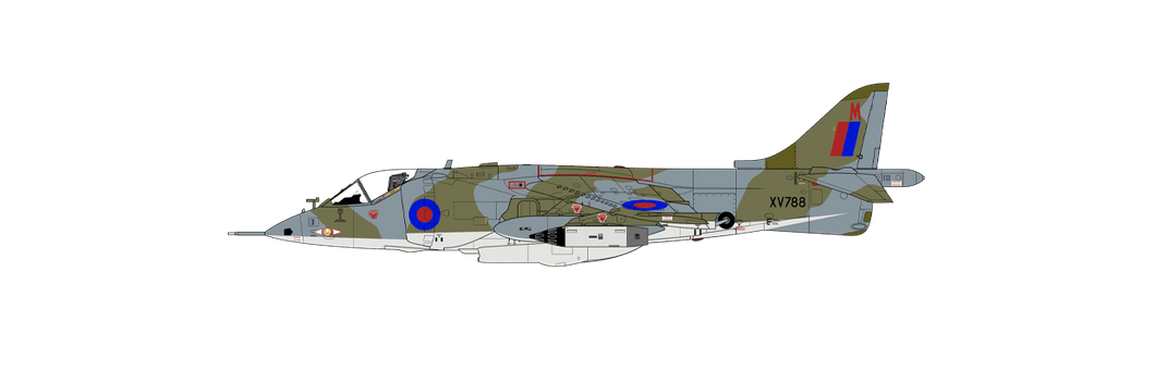 Air-A18001V - 1:24 Hawker Siddeley Harrier GR.1 - Image 2