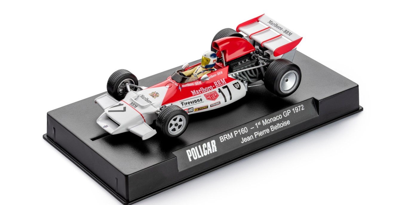 PC-CAR08b - BRM P160 - 1st Monaco GP 1972 - Jean Pierre Beltoise # 17