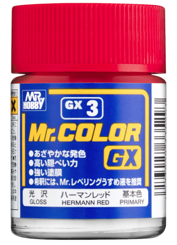 MR-GX003 - Mr.Color GX003 Harmann Red - Gloss (18ml)