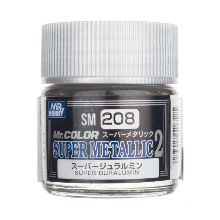 MR-SM208 - Mr.Color SM208 - Super Metallic 2 - Super Duralumin (10ml)