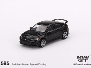 MGT00585-R - 1:64 Honda Civic Type R Crystal Black withGT Advan Wheel
