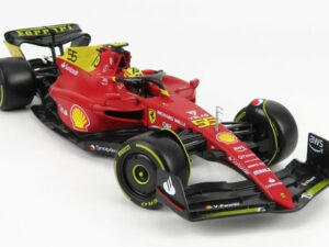 Bur18-16811-M55 - 1:18 Ferrari F1-75 - 2022 Monza Livery #55 - C. Sainz