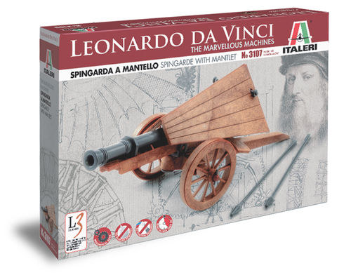 ita3107 - Leonardo Da Vinci - Spingarde with Mantlet