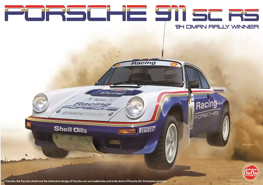 NU-24011 - 1:24 Porsche 911 SC RS - 1984 - Oman Rally Winner