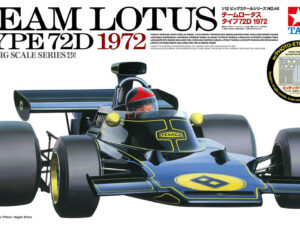 Tam12046 – Tamiya 1:12 Team Lotus Type 72D 1972 (Plastic Building Kit - 40cm Long)