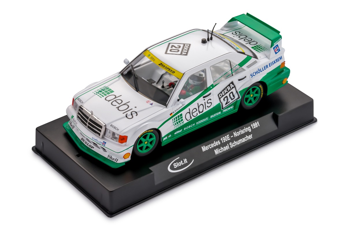 SI-CA44e - Slot.it 1:32 Mercedes 190E - #20 Norisring 1991