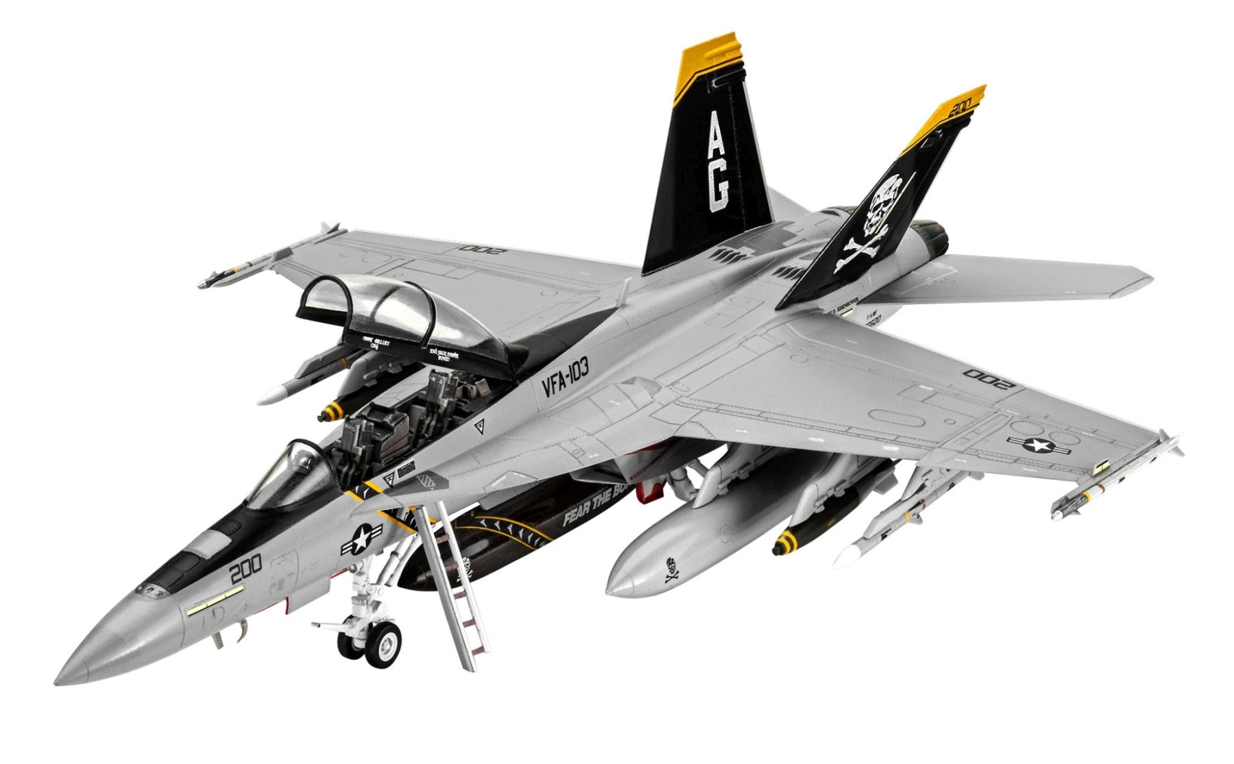 Rev63834 - 1:72 Model Set F/A-18F Super Hornet - Image 2