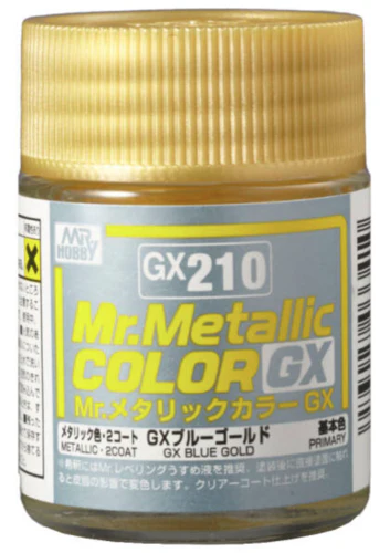 MR-GX210 - Mr.Metallic Color GX210 Blue Gold (18ml)
