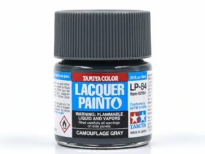 Tam82184 - Tamiya Lacquer Paint - LP-84 Camouflage Gray (10ml)