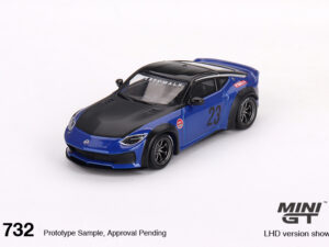 MGT00732-R - 1:64 Nissan Z LB★NATION WORKS Seiran Blue