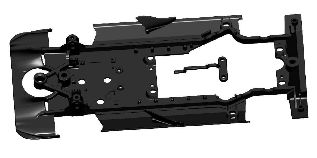 SI-CS24T2-60-3D - AUDI R18 TDI 3D Chassis AW Compatible EVO06 - Standard Pickup